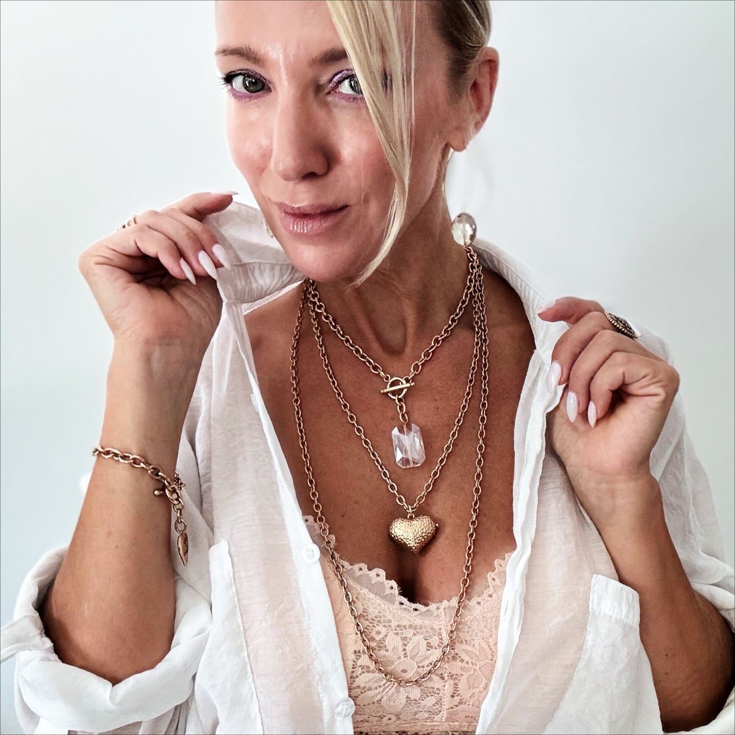 Follow Your Heart Heart Locket Essential Necklace