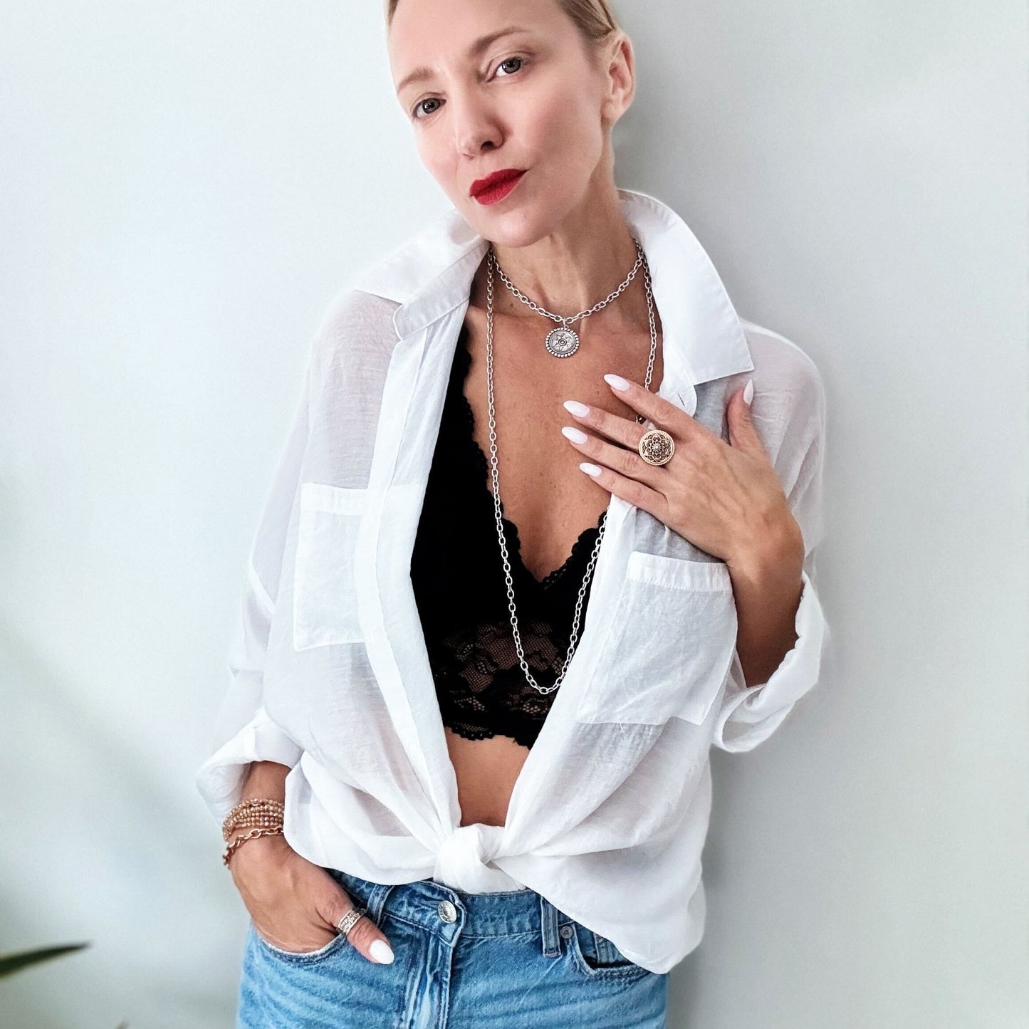 I Am Worthy Sun Essential Necklace