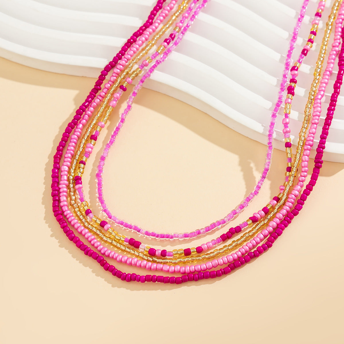 Rice Beads Waist Chains Set