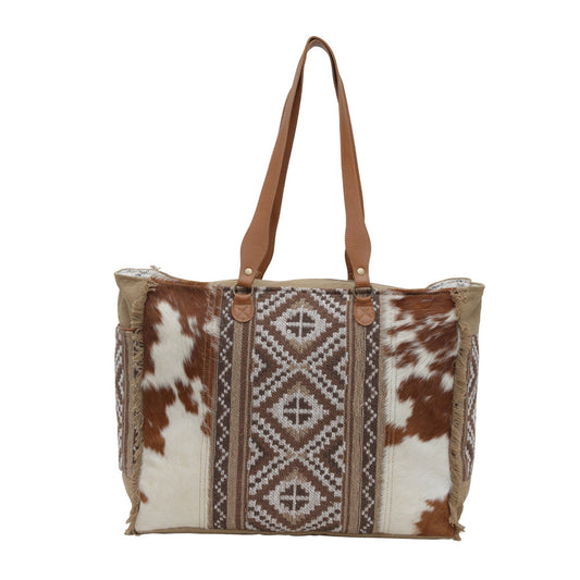 Elisa Leather Weekender Bag