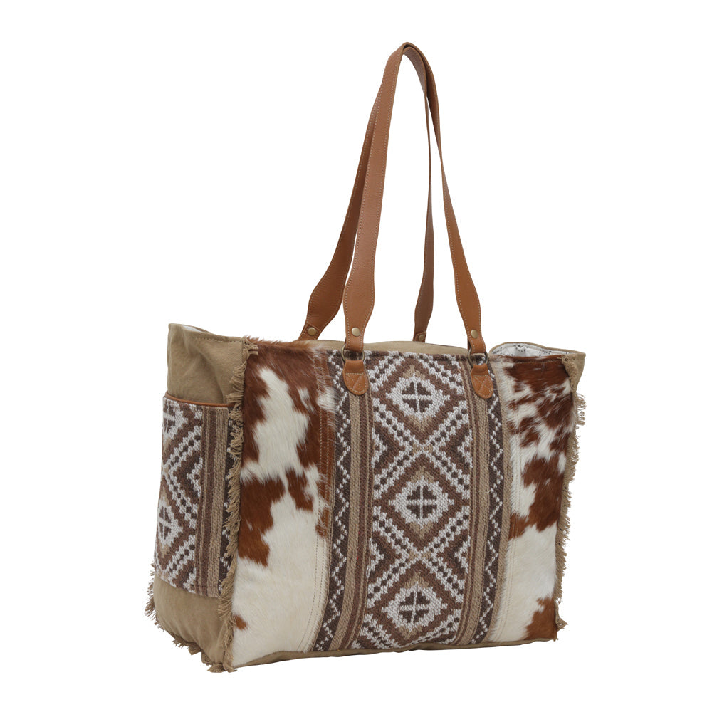 Elisa Leather Weekender Bag