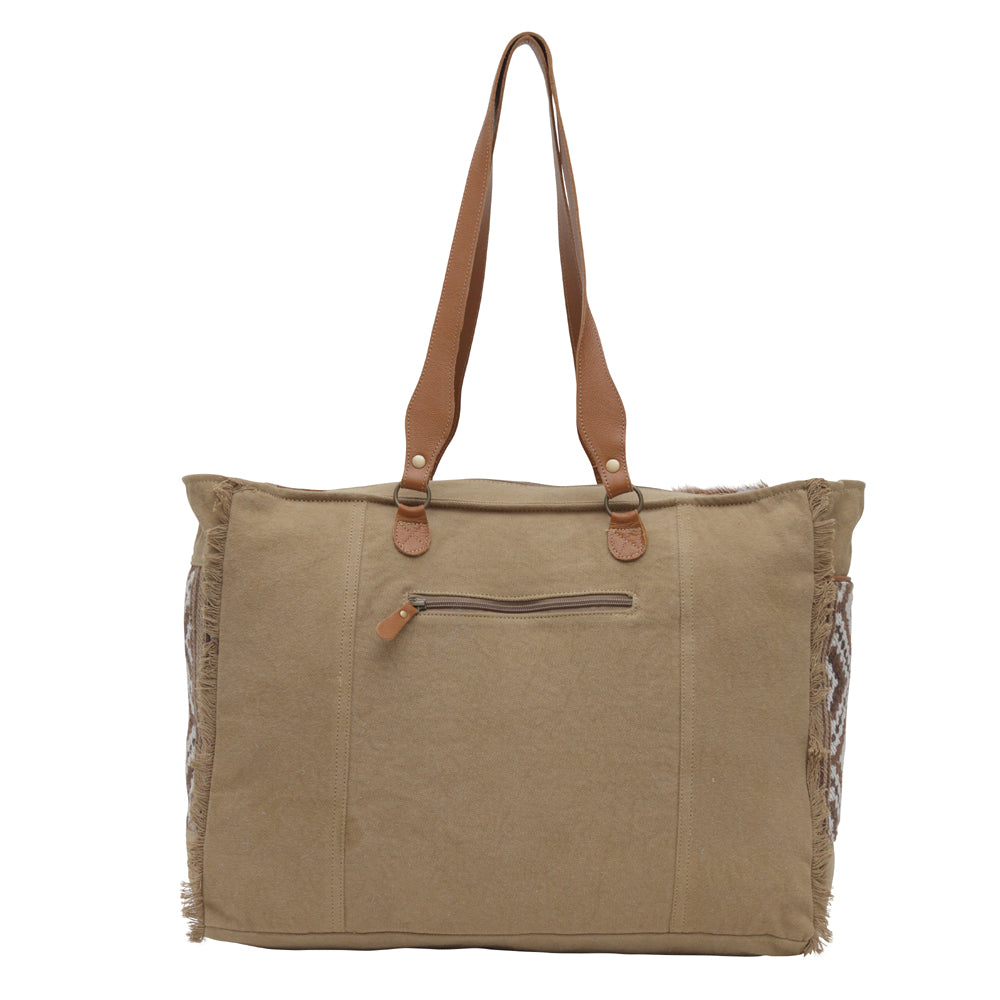 Elisa Leather Weekender Bag