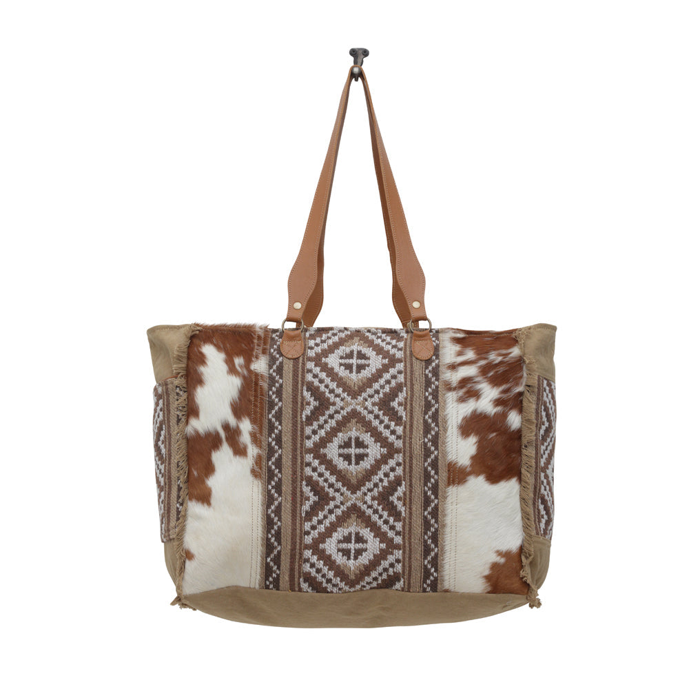 Elisa Leather Weekender Bag