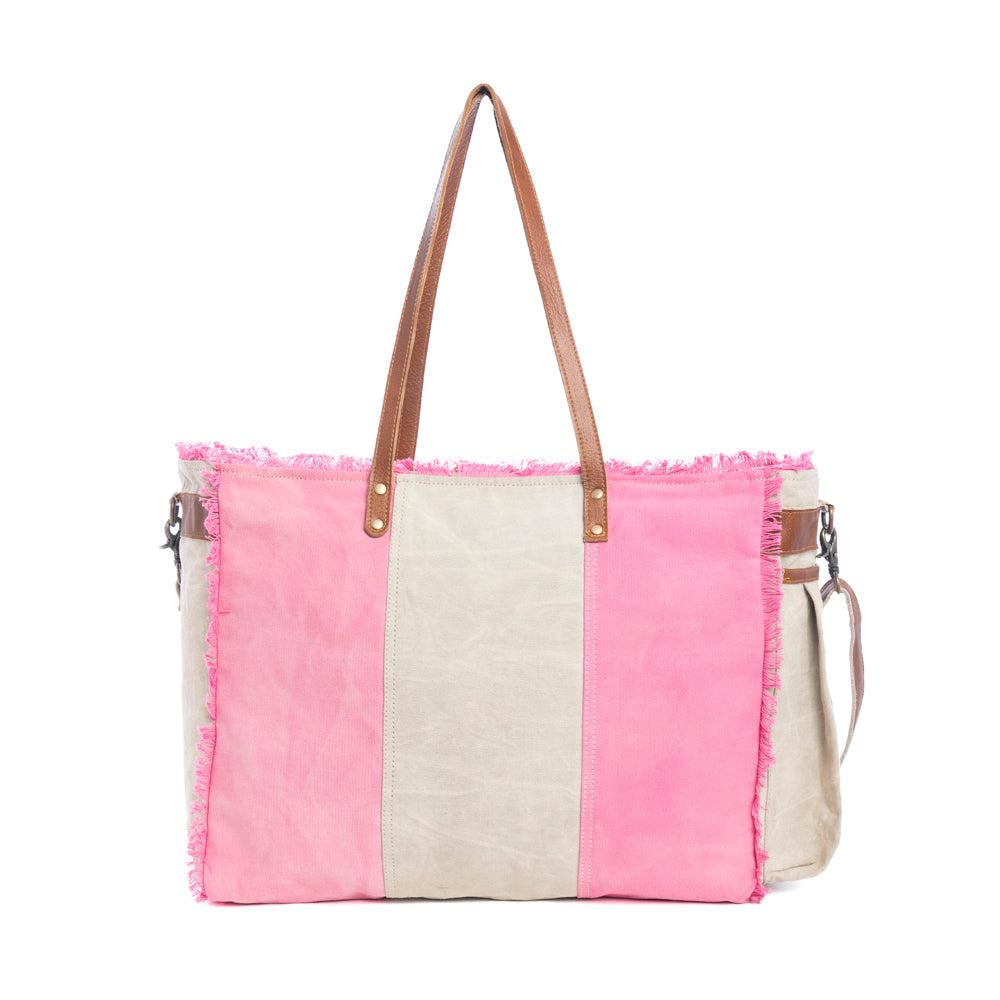 Weekender Bag in Pink
