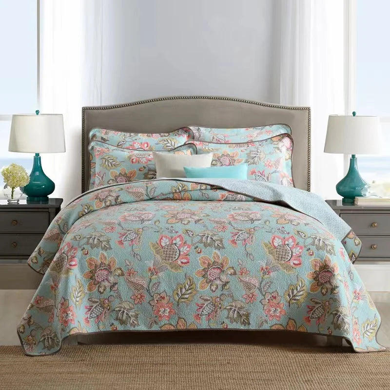 Cotton Quilted Bedding Set