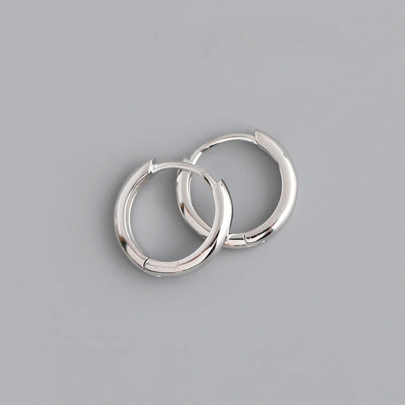 Small Sterling Silver Hoop Earrings