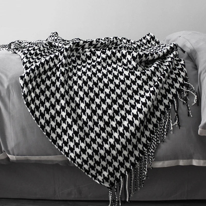 Nordic Knitted Blanket
