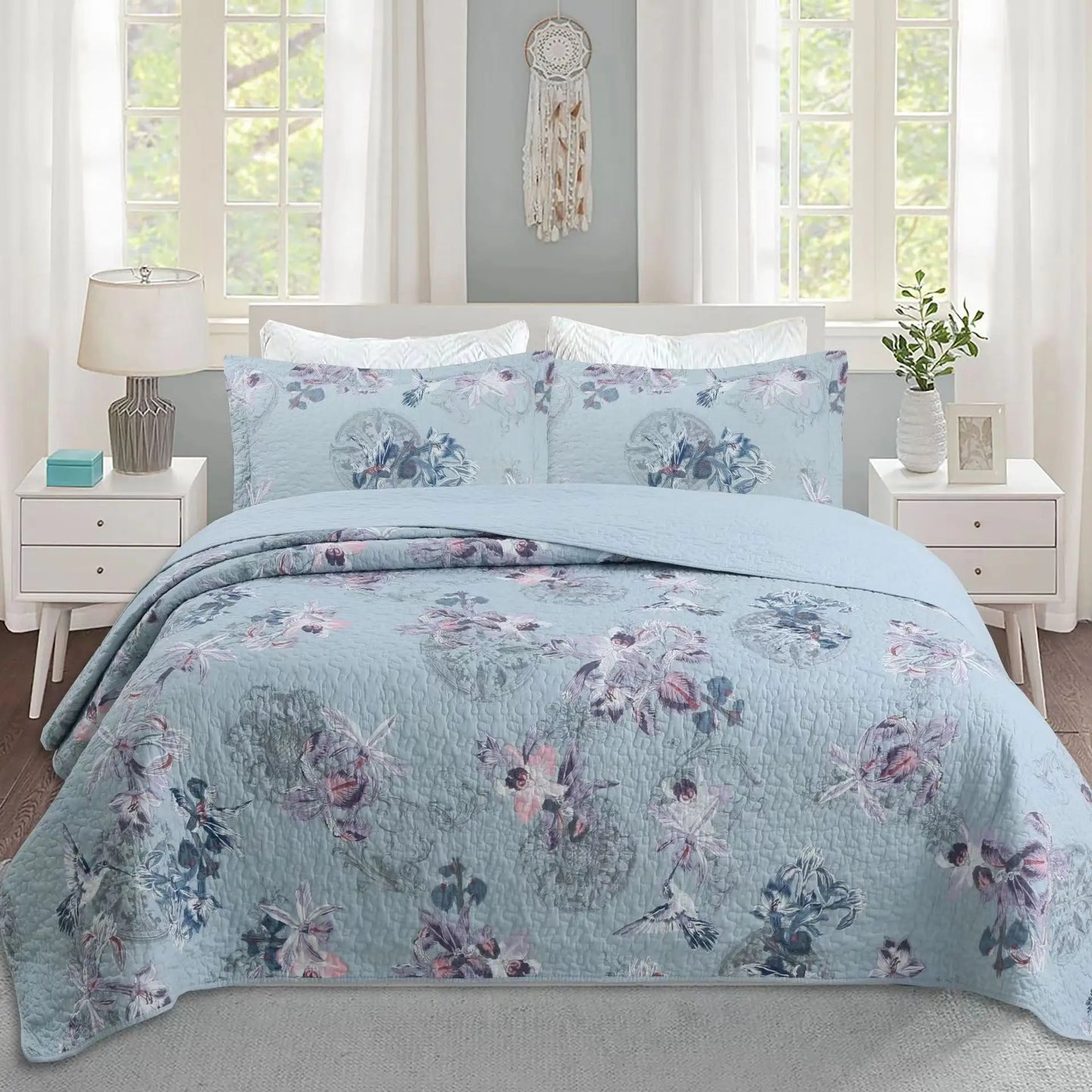 Cotton Quilted Bedding Set