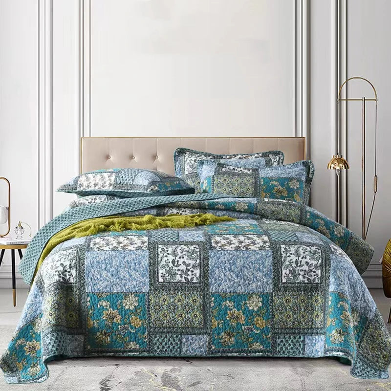 Cotton Quilted Bedding Set