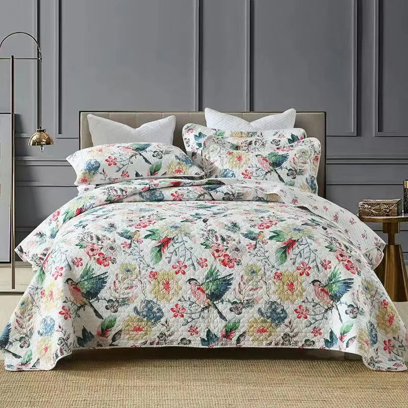Cotton Quilted Bedding Set