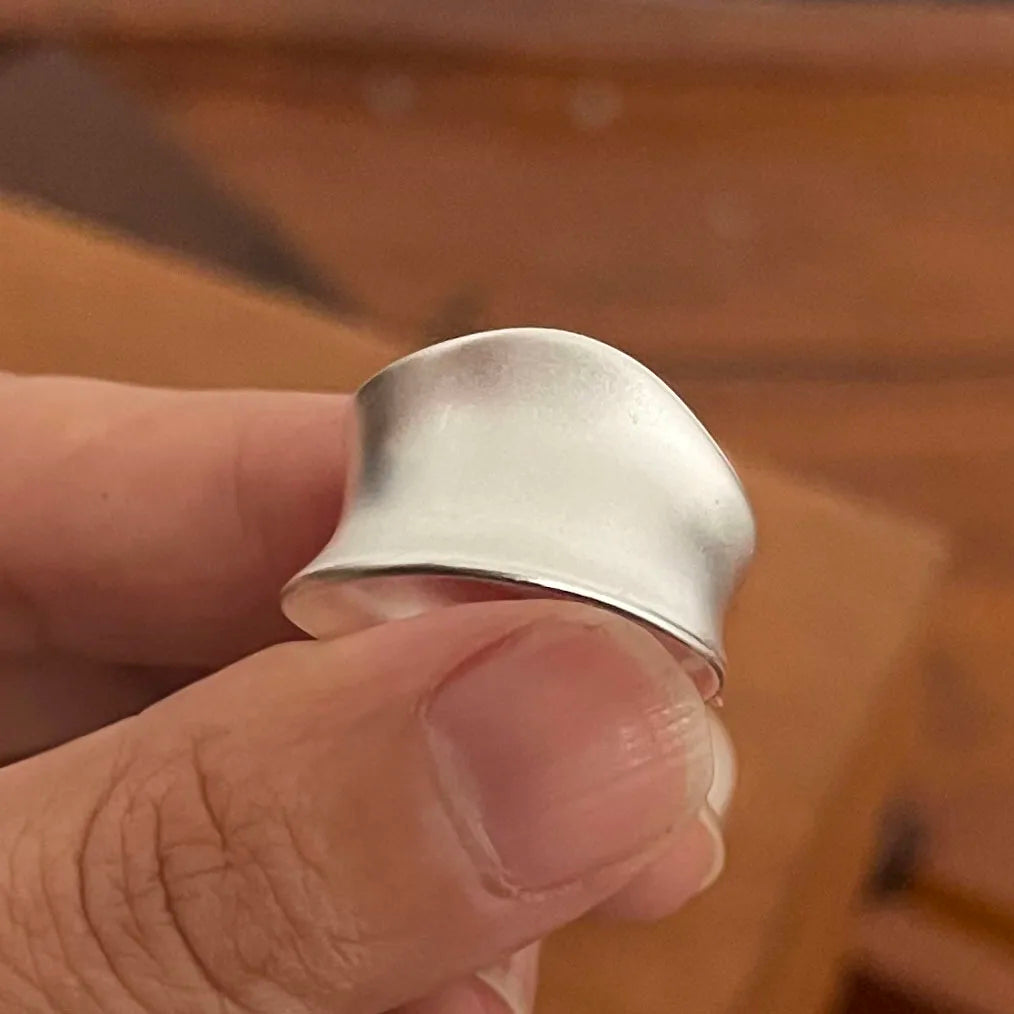Handmade Ring Set in Sterling Silver