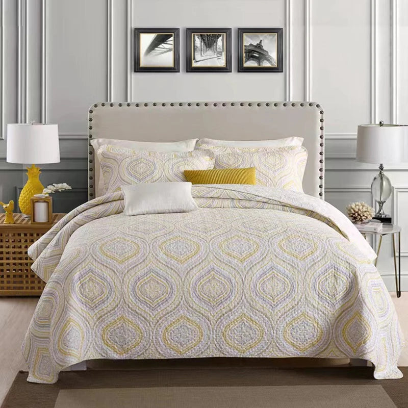 Cotton Quilted Bedding Set