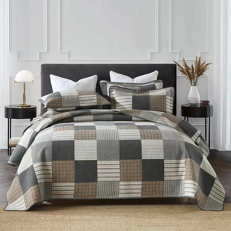 Cotton Quilted Bedding Set