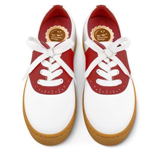Saddle Red Casual Sneaker
