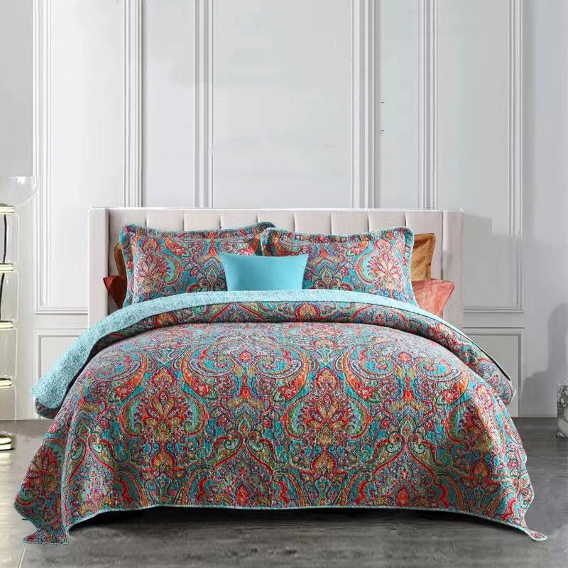Cotton Quilted Bedding Set