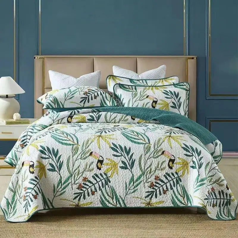 Cotton Quilted Bedding Set