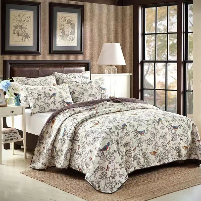 Cotton Quilted Bedding Set