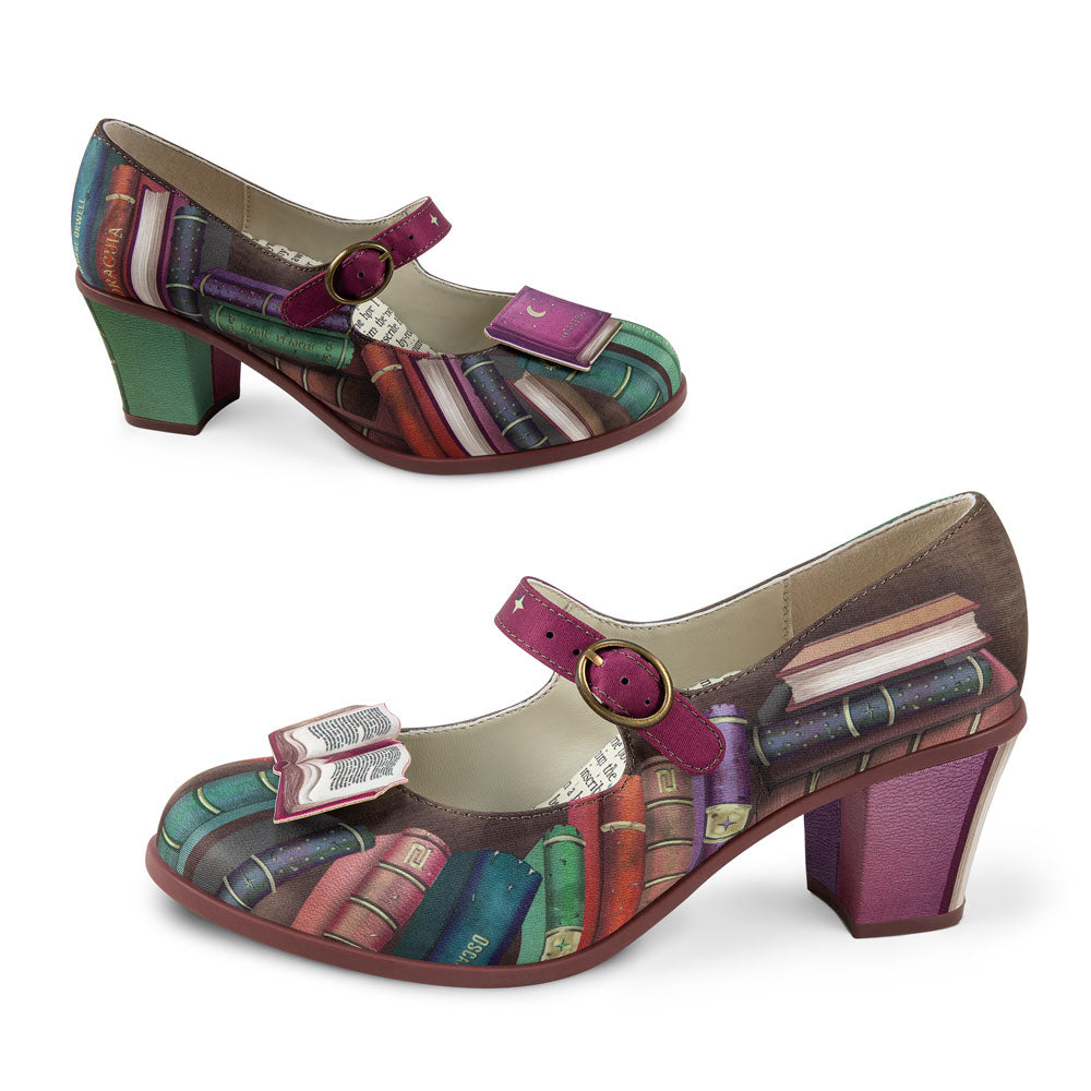 Chocolaticas® Mid Heels Tales &  Soles Women's Mary Jane Pump