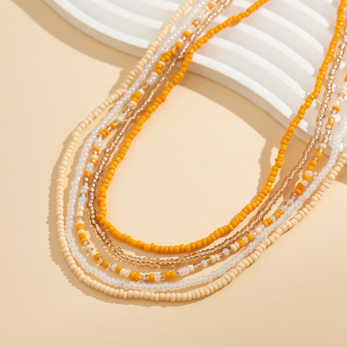 Rice Beads Waist Chains Set