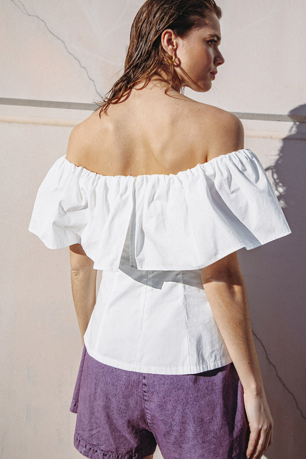 Time for Something Woven Top