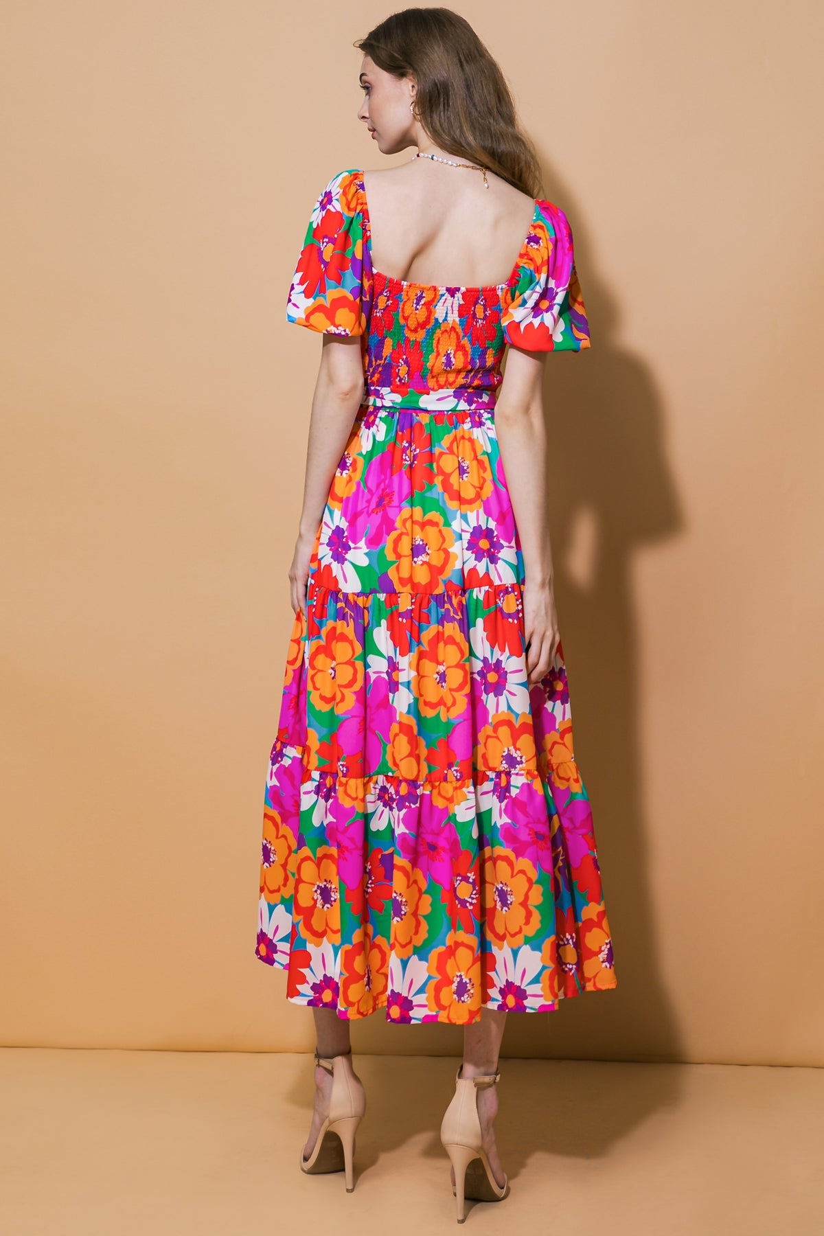 Everyone's Desire Woven Midi Dress