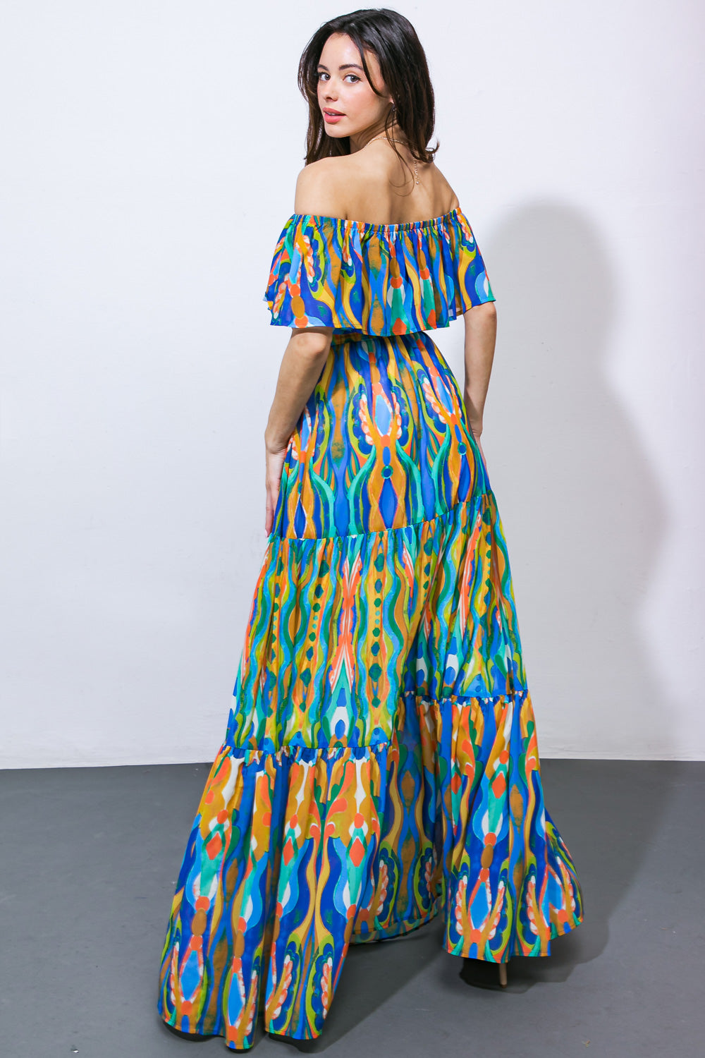 Dare To Be You Woven Maxi Dress