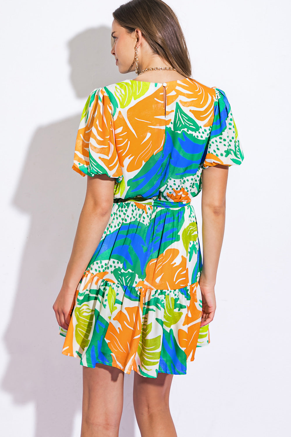 Listen to the Music Woven Mini Dress