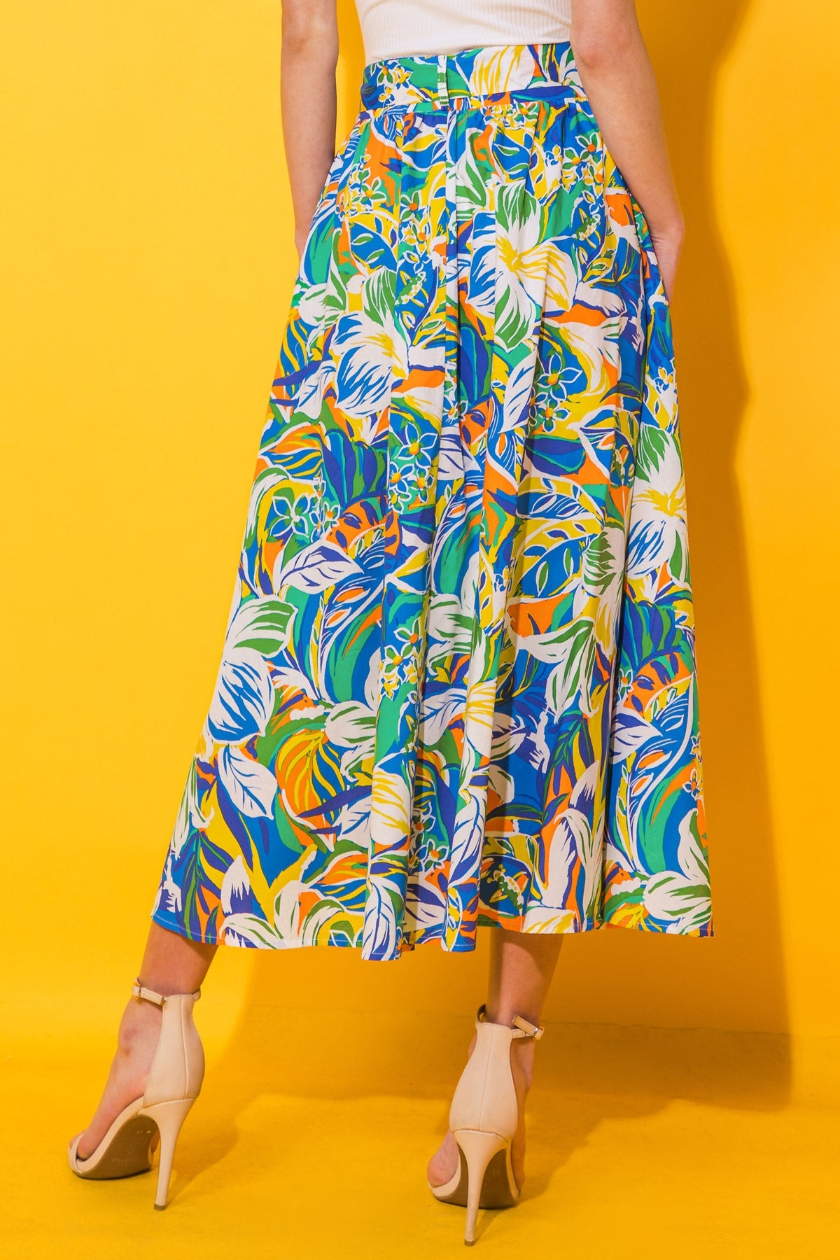 One And Only Poplin Skirt