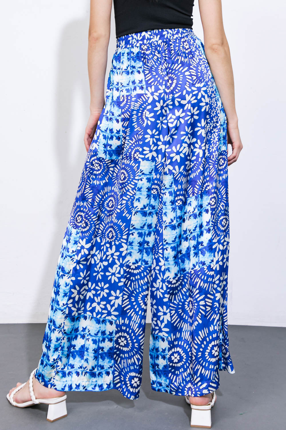 Beautiful Borders Wide Leg Pants