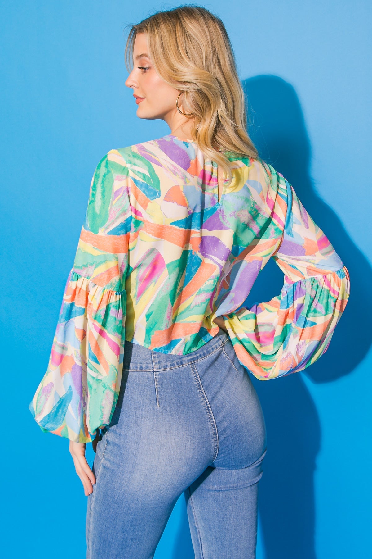 Sight Set on Tonight Woven Top