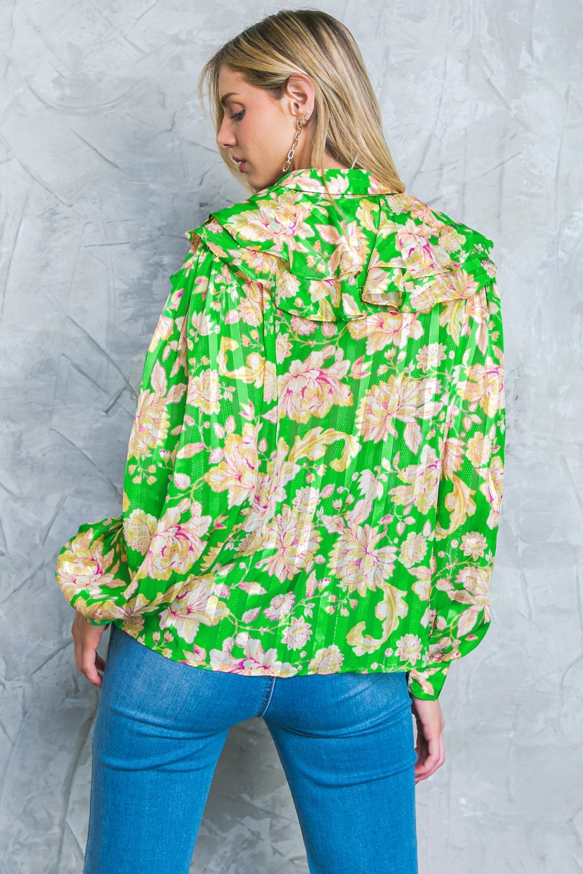 Stuck on an Island Woven Top