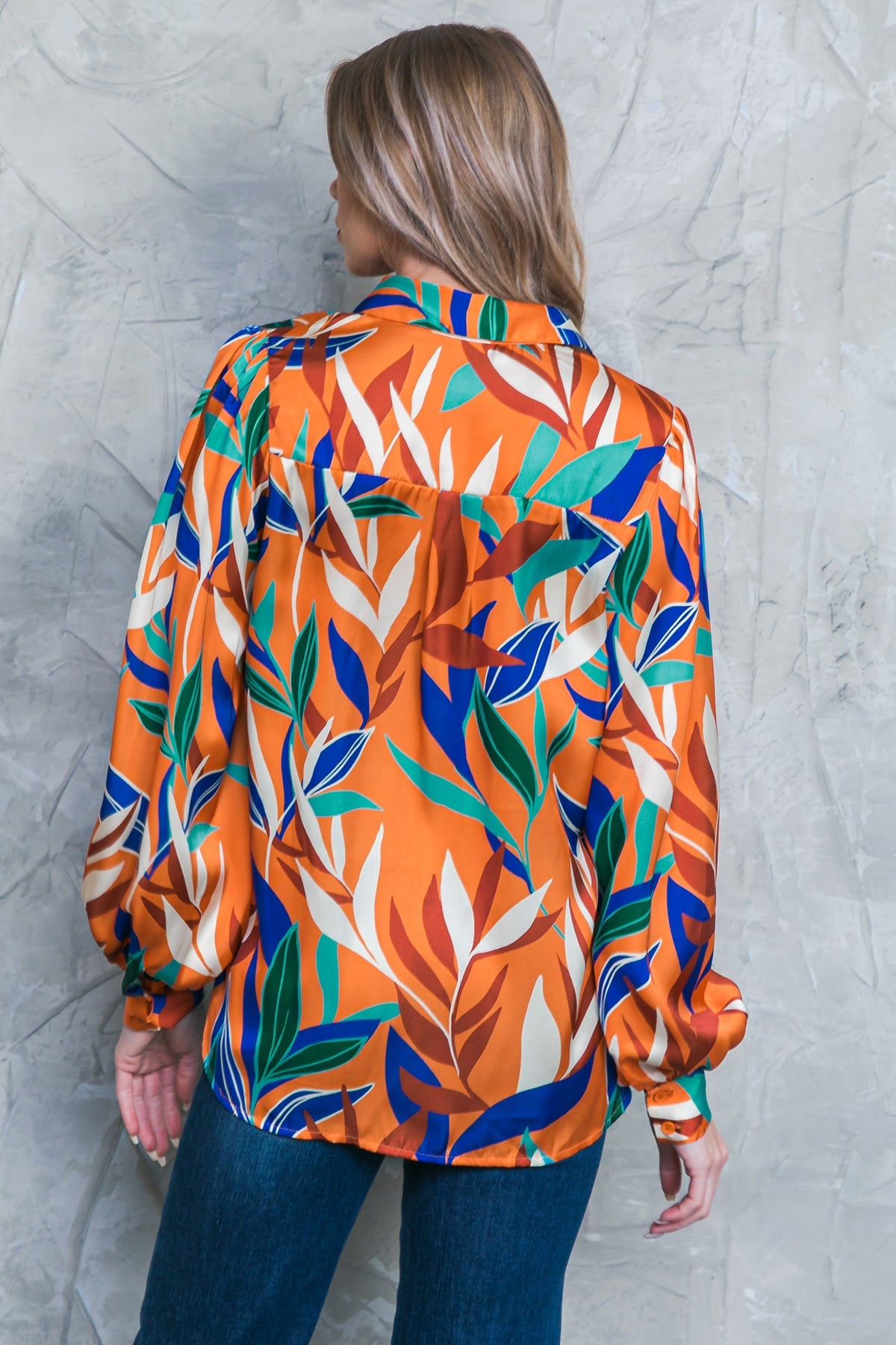 Feels Like Fall Woven Top