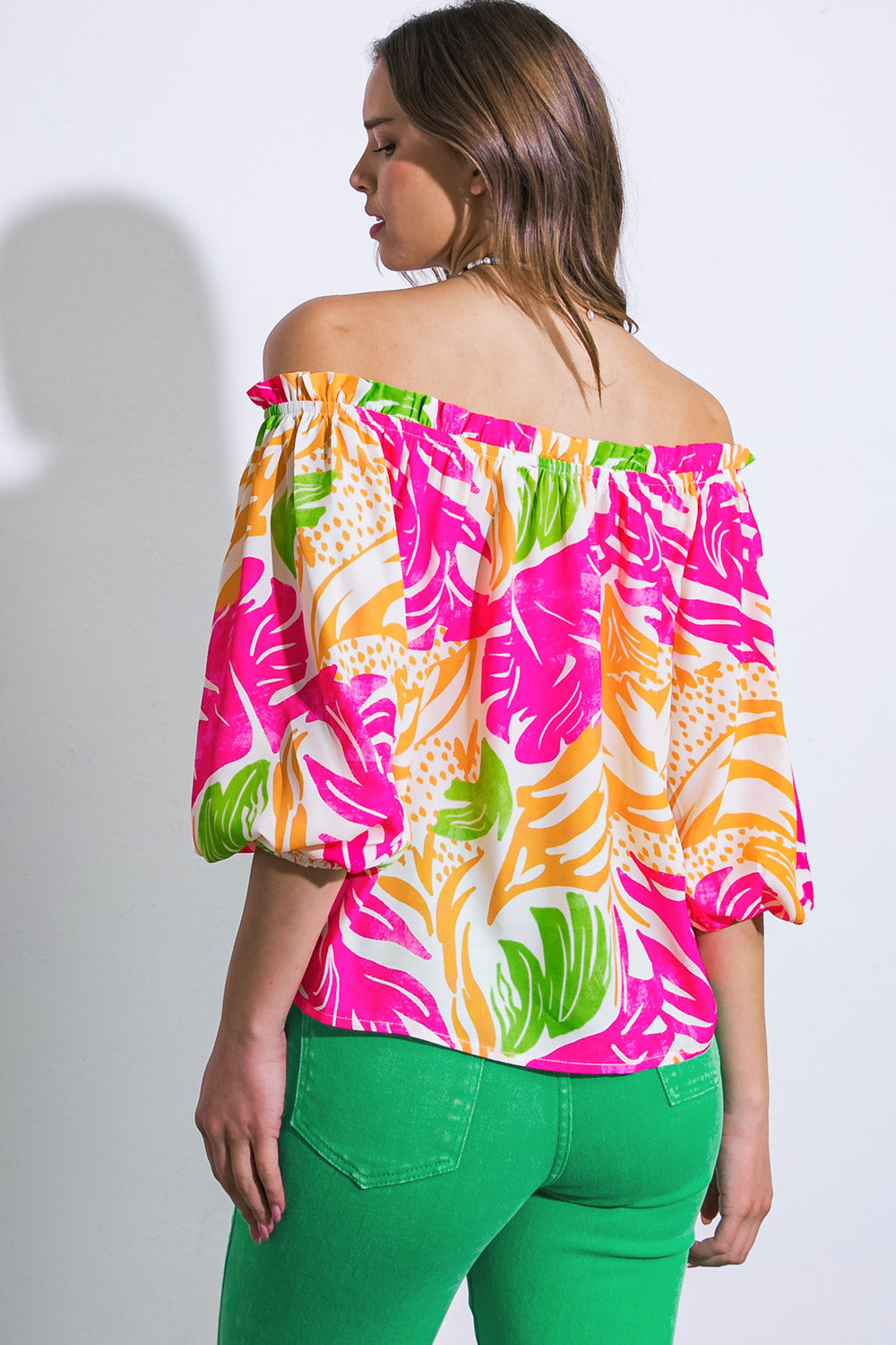 Breaking Hearts Woven Top