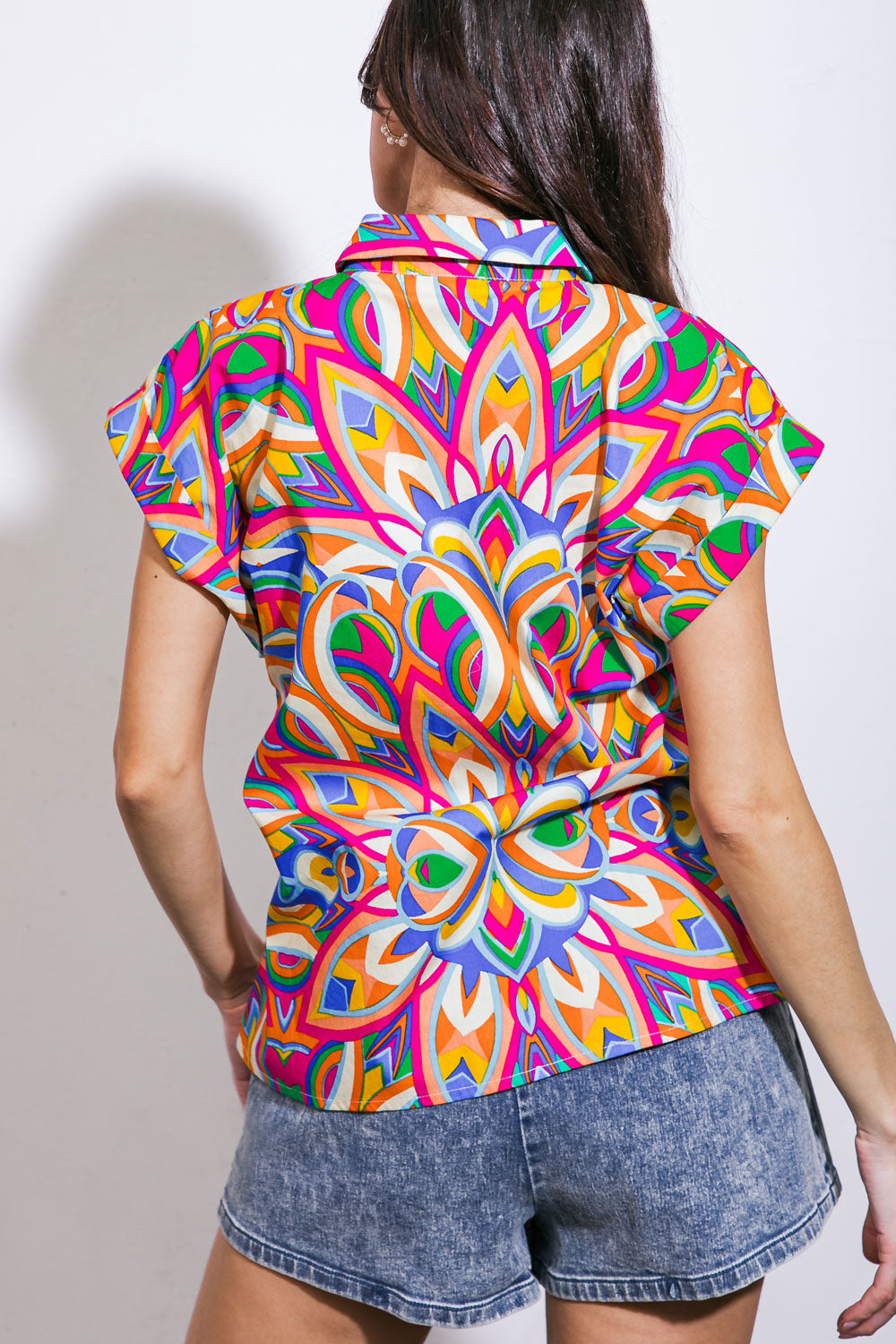 Beautiful Beginnings Woven Top