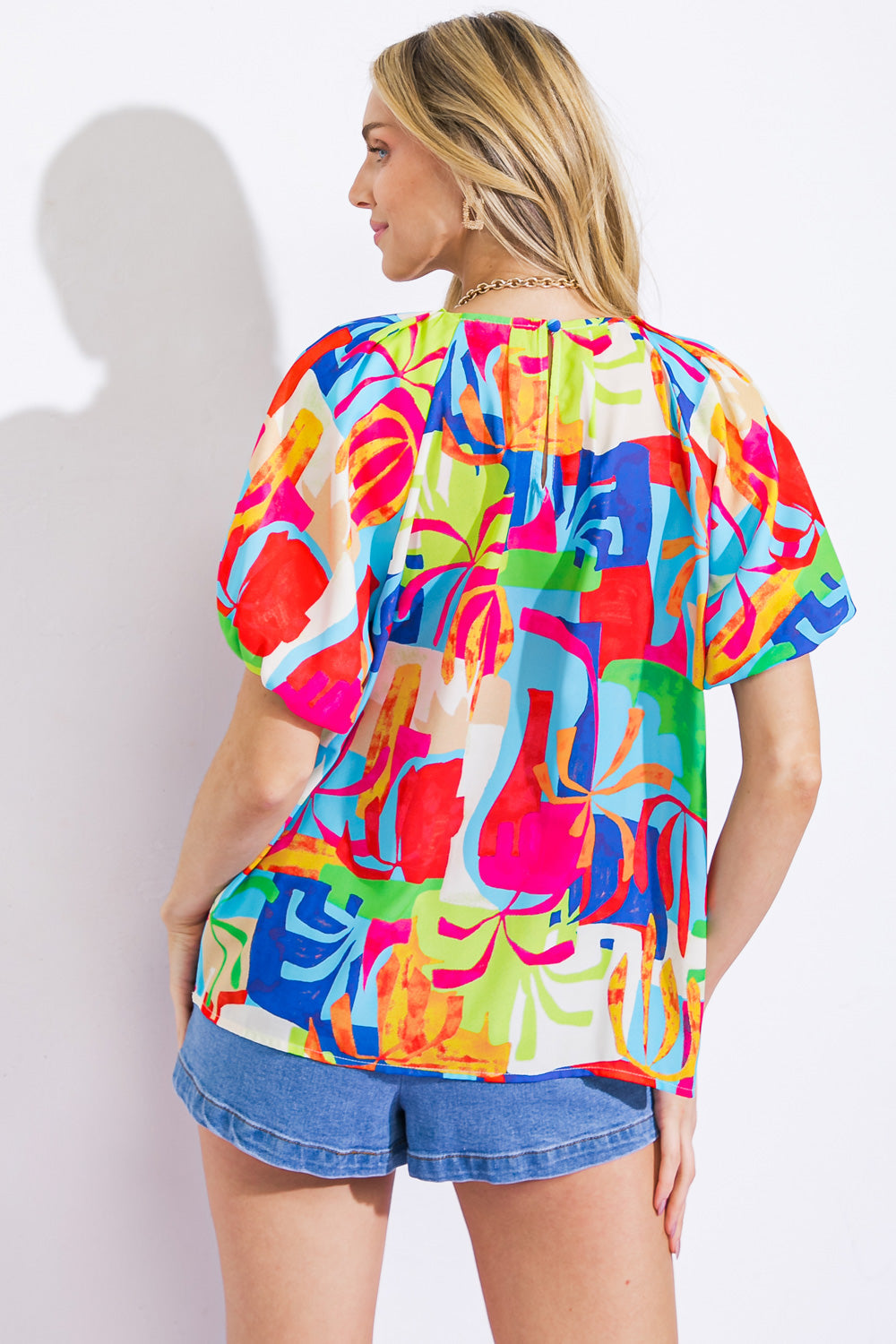 Graceful Beauty Woven Top