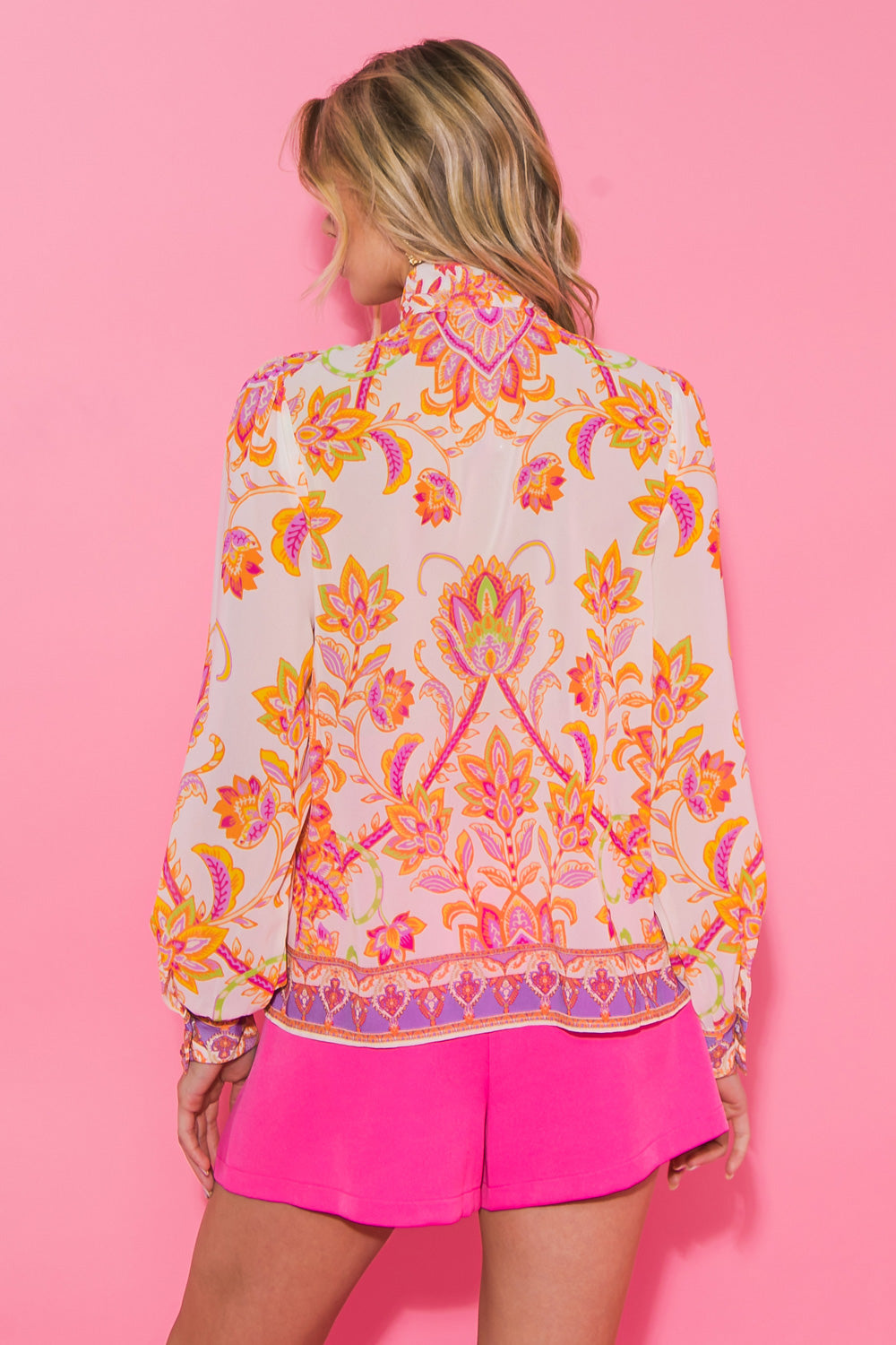 Blooming with Bliss Woven Top