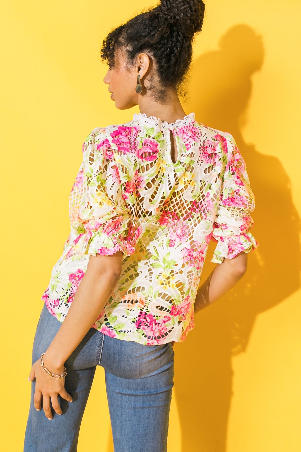 Rustic Charm Dreams Woven Top