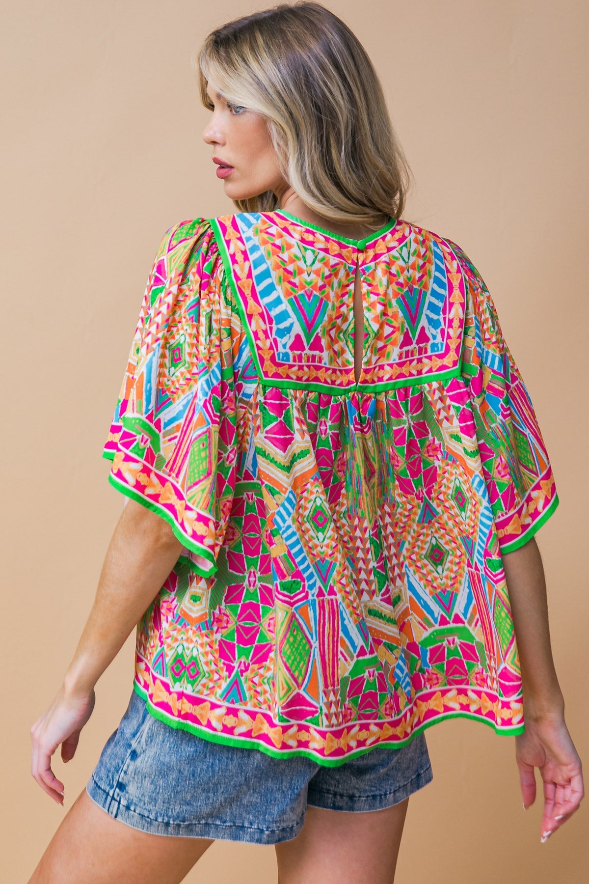 Sage Wisdom Dreams Woven Top