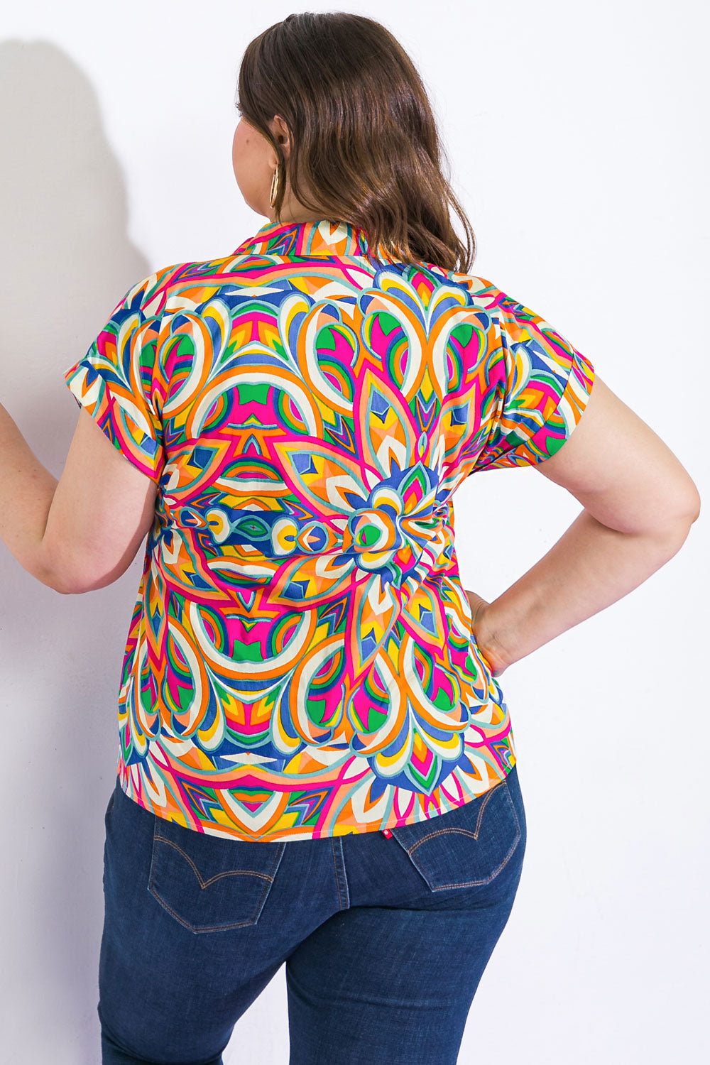 Beautiful Beginnings Woven Top