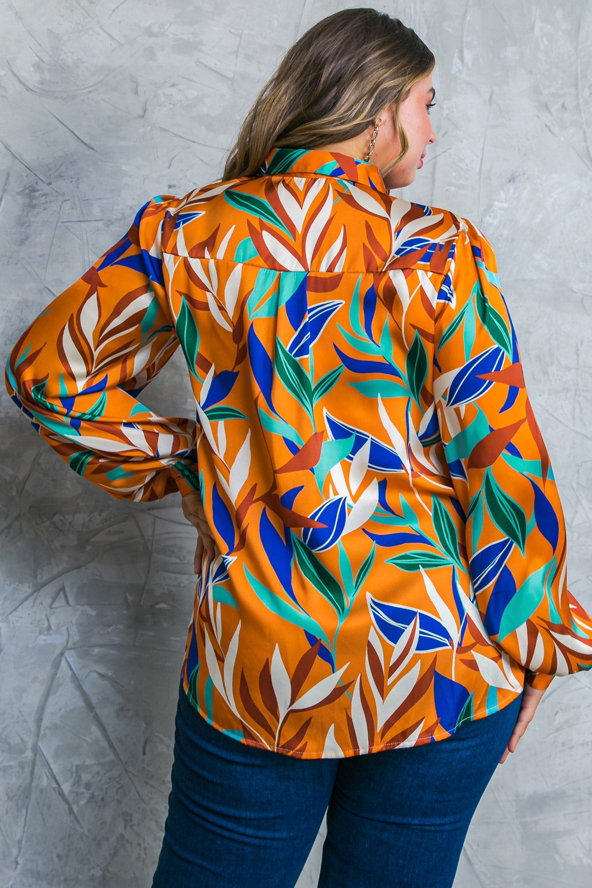 Feels Like Fall Woven Top