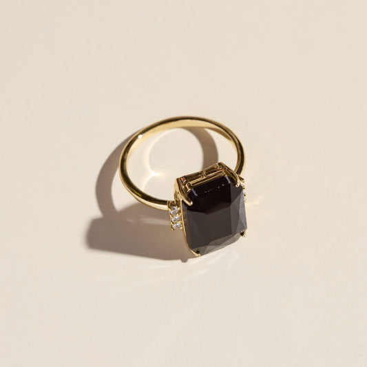 Black Marie Statement Ring