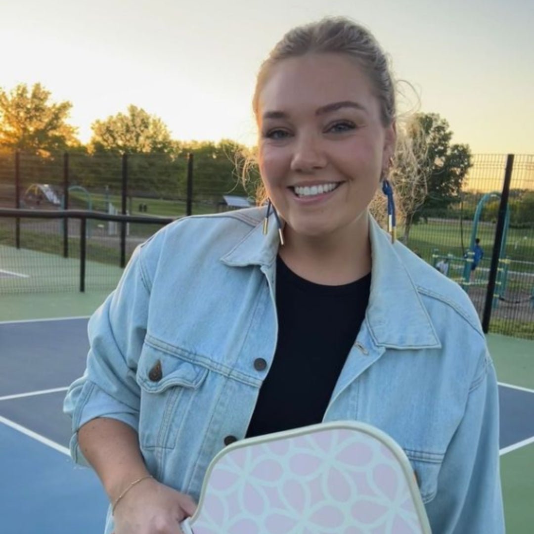 Blue Denver Cord Earring