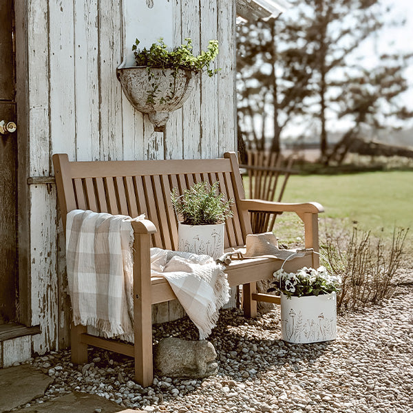 Rustic Mushroom Embossed Buckets