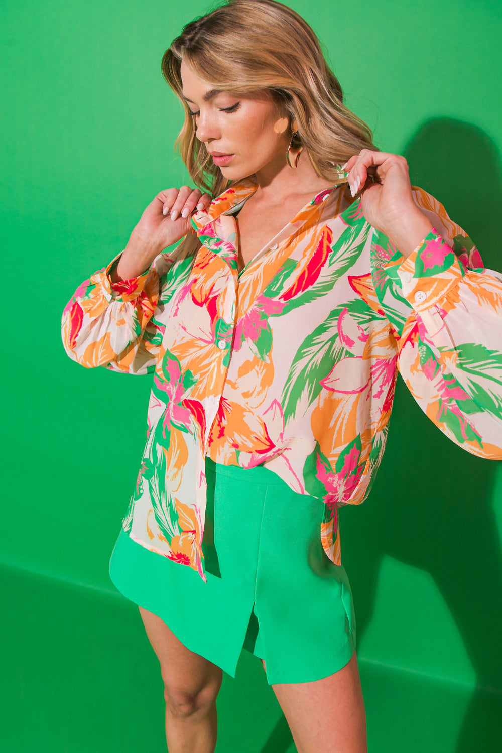 Born To Sparkle Woven Top