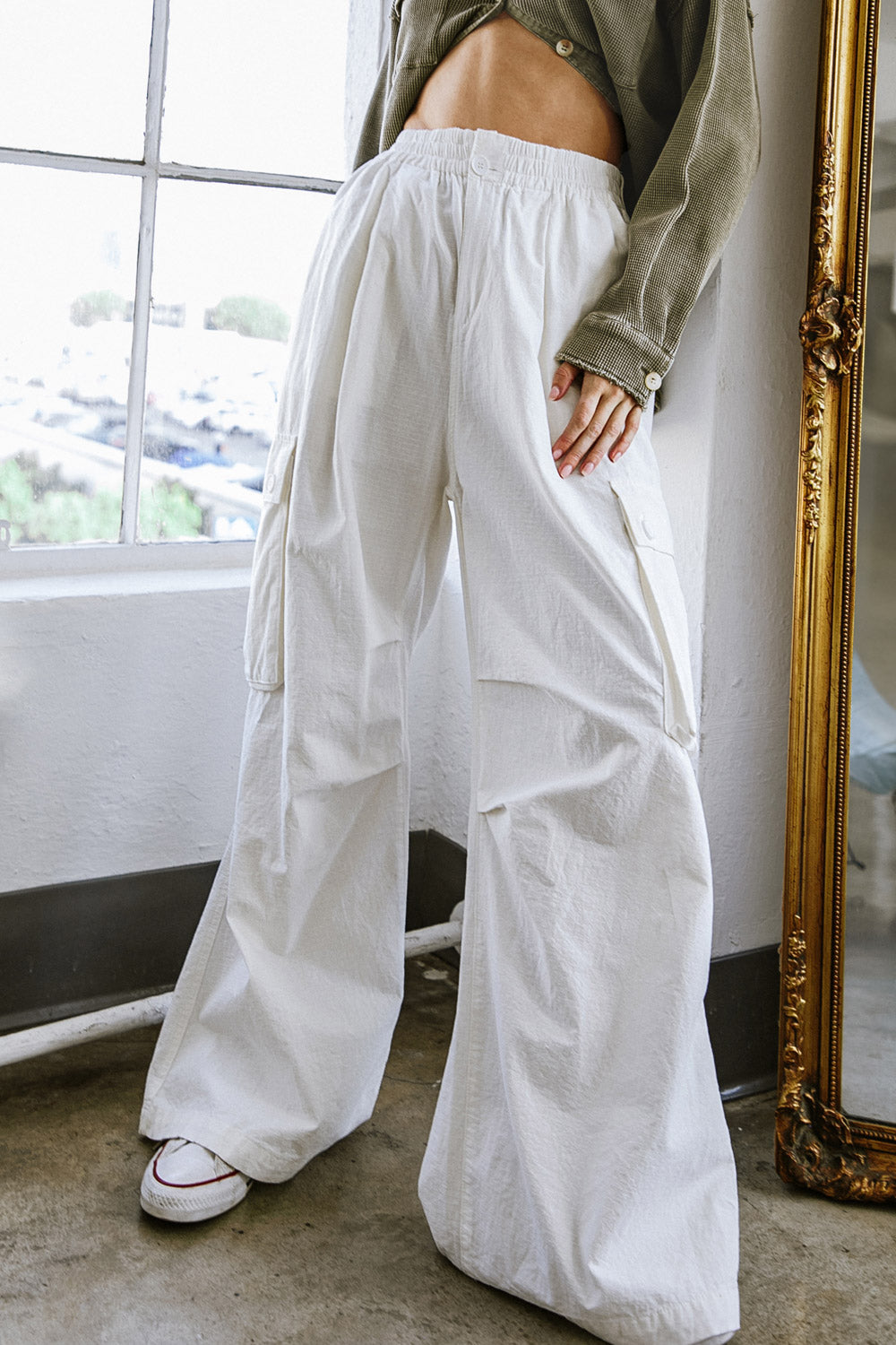 Forever By Your Side Woven Cargo Pants