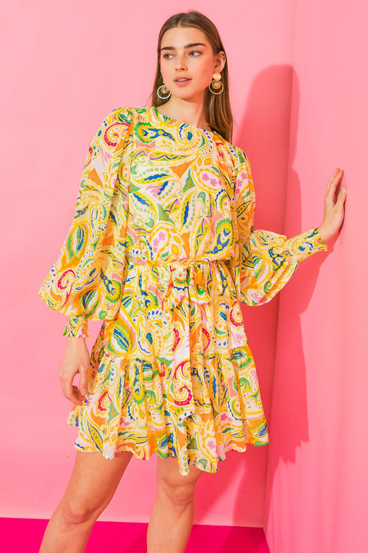 Wish For More Woven Mini Dress