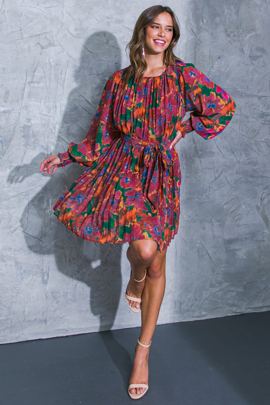Washed Away Woven Mini Dress