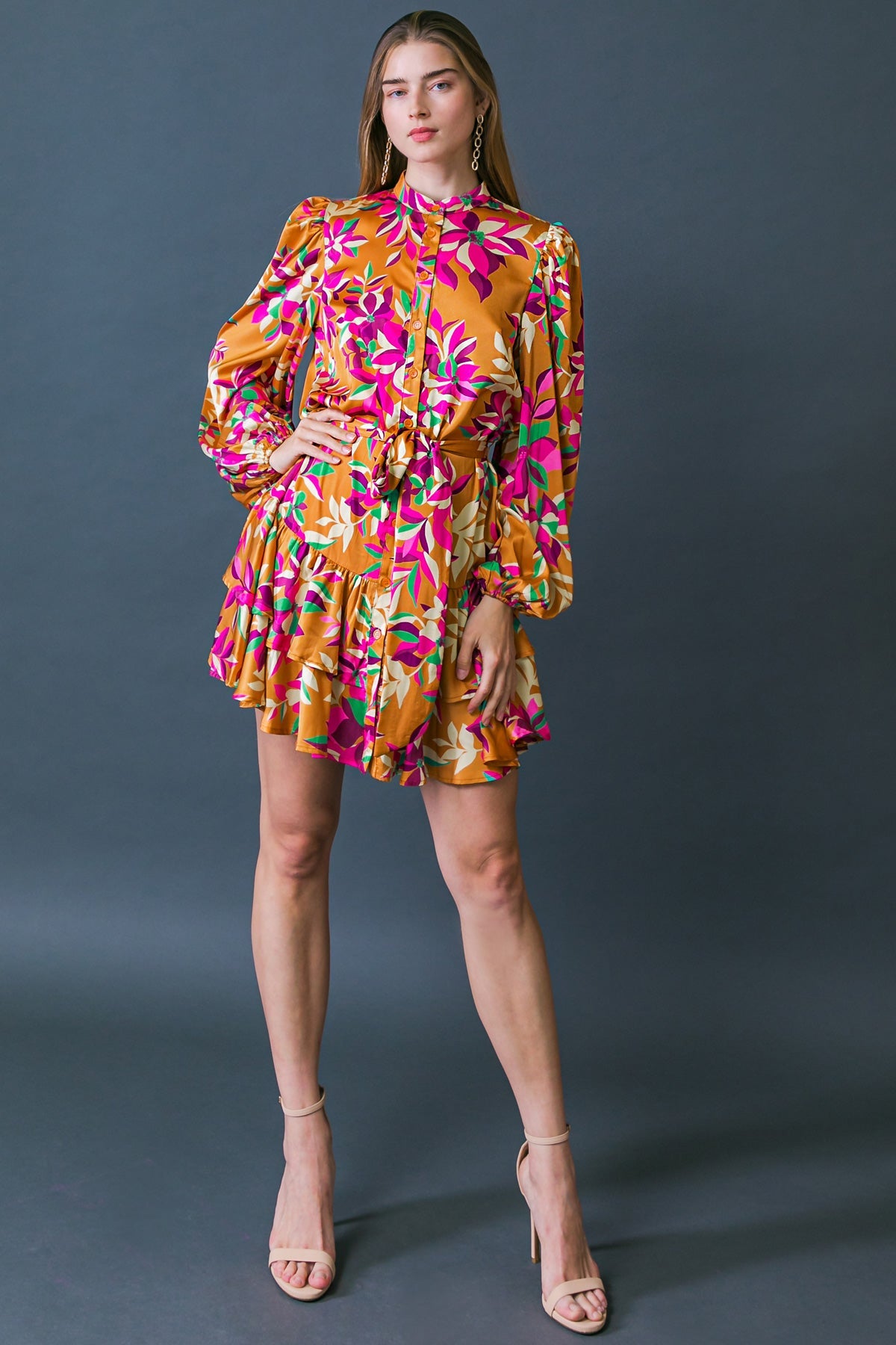 Just Believe in Me Woven Mini Dress