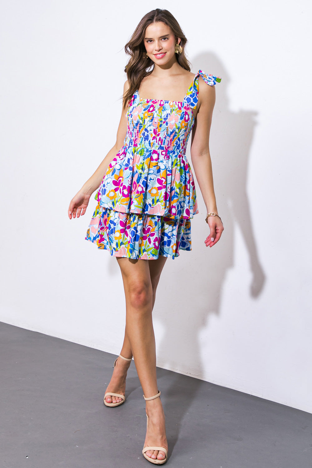 Without Fail Woven Mini Dress