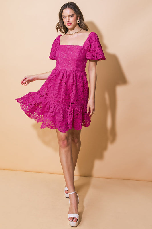 Never Be the Same Woven Mini Dress